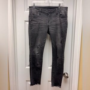 KUT From the Kloth Black Ankle Skinny Jeans (8P)